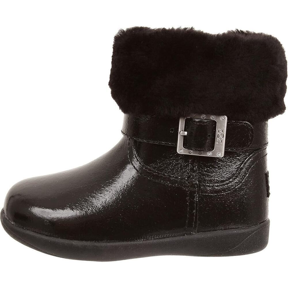 UGG Gemma patent leather boot sz 8.5 Black Patent Leather Uggs